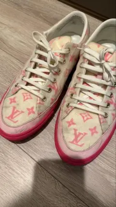 Louis Vuitton モノグラム スニーカー ピンクのサムネイル