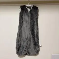 グレー ベビーおくるみ スリーパー