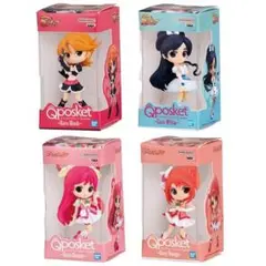 全4種 プリキュアオールスターズ Q posket ミニチュアコレクション