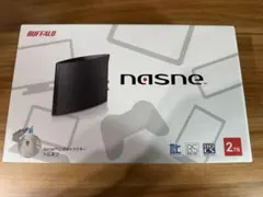 【美品】BUFFALO nasne NS-N100 2TB バッファロー バッファロー、内蔵2TB＋外付け6TBに対応した「nasne NS-N100