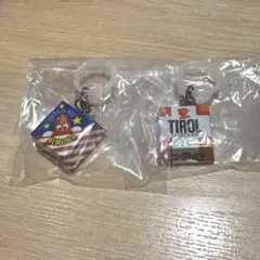 チロルチョコ めじるしアクセサリー　ガチャガチャ