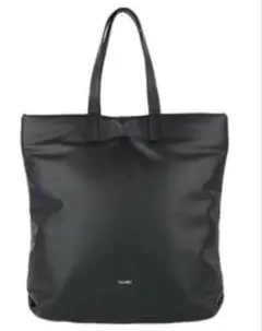 【極美品】YAHKI ビーガンレザー　トートバッグ　黒　A4可　肩掛け可