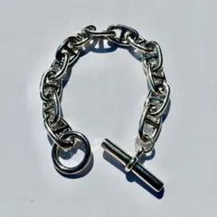 シルバーアンカーチェーンブレスレット 【刻印あり】