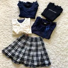 子ども服　まとめ売り　110 120 130 セット　長袖　女の子