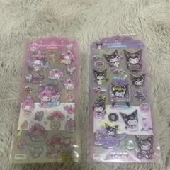 サンリオ　ドロップジェリーシール　マイメロ　クロミ