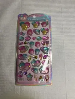 【正規品】サンリオ　キキララ うるちゅるPOPシール 新品のサムネイル