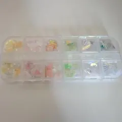 ホログラム装飾パーツ 12種類セット