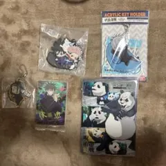 呪術廻戦 アクリルキーホルダー 缶バッジ まとめセット