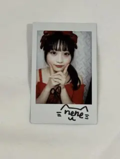 古園井寧々 LARME 直筆サイン入りチェキ 🍒 𝙋 𝙍 𝙀 𝙎 𝙀 𝙉 𝙏 𝐋𝐀𝐑𝐌𝐄 𝟎𝟔𝟏オフショット🍎 《初