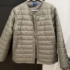 OUTDOOR キルティングジャケット LL カーキ