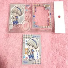 WIND BREAKER 梶蓮 チェックセーラー アクスタ ミニブロマイド