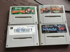 スーパーファミコン ゲーム4本セット