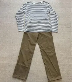 モンベル160 長袖Tシャツ　長ズボン　セット