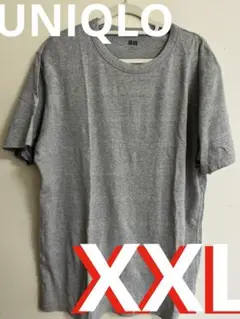 UNIQLO コットン　Tシャツ XXL グレー
