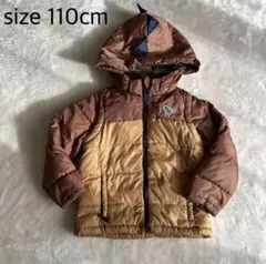 110cm フード付き ブラウンベージュ