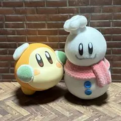 Fluffy Puffy MINE　ワドルディとくせい！コックカワサキの雪だるま