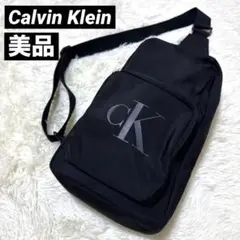 Calvin Klein (カルバンクライン) ロゴ入りボディバッグ CK