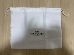 【新品】COACH ホワイト収納袋
