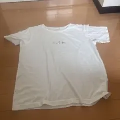 Noble スパンコールロゴ 半袖Tシャツ ホワイトのサムネイル