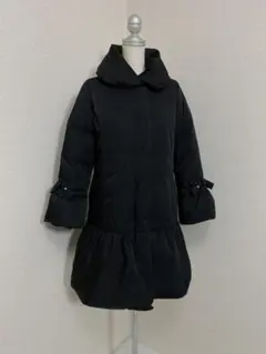 TO BE CHIC レースジャガードダウンコート黒 40サイズ TO BE CHIC レースジャガードダウンコート黒 40サイズ - メルカリ