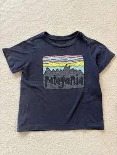Patagonia ネイビー Tシャツ 12-18M