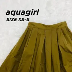 aquagirl フレアスカート XS~S オリーブグリーン 【83】のサムネイル