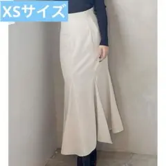 MERCURYDUO バックレースアップストレッチマーメイドスカート　XS