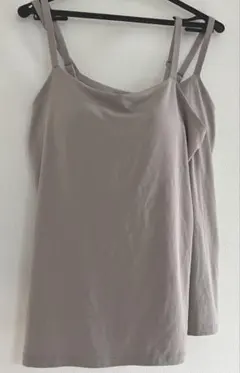 ユニクロ　エアリズムブラキャミソール　L ベージュ　2枚セット