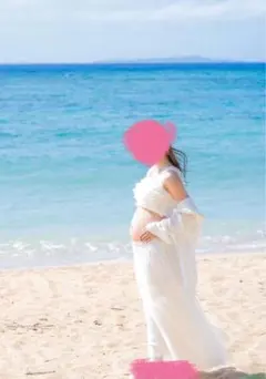 マタニティフォトセット【着画あり】　スカート＋ビスチェ