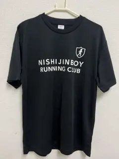 NISHIJINBOY RUNNING CLUB Tシャツ L 黒メッシュ
