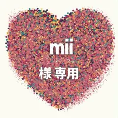 mii 様　専用ページ