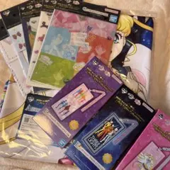 一番くじ 美少女戦士セーラームーン cosmos ライツチケットホルダーなど9点