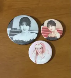 TWICE モモ 缶バッジ 3点セット