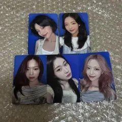 ITZY makestar 対面 当選者トレカ 5枚セット