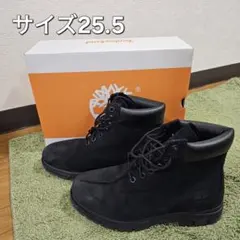 Timberland ブーツ ブラック 6インチ丈 25.5センチのサムネイル