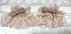 Chalmiere シャルミエール　クマ刺繍お袖留め