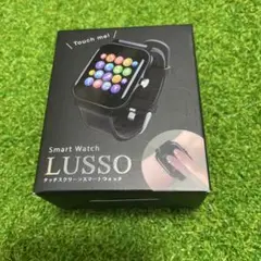 タッチスクリーンスマートウォッチLUSSO ブラック