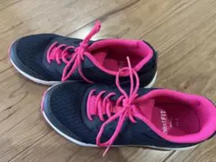 IGNIO nextFIT スニーカー ネイビー ピンク 24.0cmのサムネイル