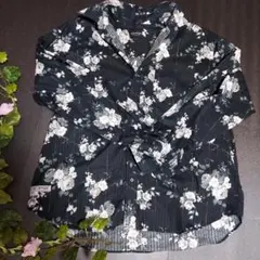 花柄シャツ 長袖