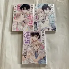 黒崎くんは独占したがる～はじめての恋は甘すぎて～ 1〜3 漫画　レンタル落ち