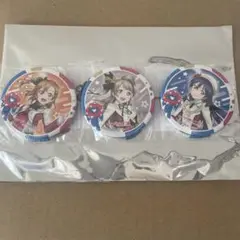 ラブライブ 万博 ミャクミャク 缶バッジ μ's 2年生組 穂乃果 ことり 海未