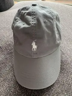POLO RALPH LAUREN ベースボールキャップ グレー - メルカリ