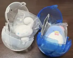 サンリオ　ふわふわフロッキードール2　シナモロール　タキシードサム