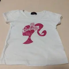 Barbie グリッター Tシャツ ホワイト
