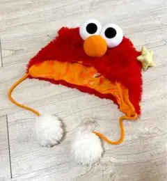 【美品：USJ】エルモ キャラクター帽子