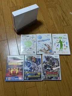 Wii本体　ゲームソフトセット