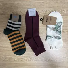 メンズソックス　3足セットのサムネイル