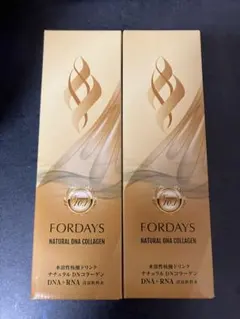 FORDAYS NATURAL DNA COLLAGEN 2027，3月二本 - メルカリ