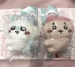 ちいかわクリップぬいぐるみ　モモンガと古本屋