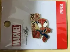 新品★MARVEL スパイダーマン ピンバッジ ピンズ バッジ 劇場グッズのサムネイル